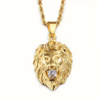 Starlite Diamond Brand 5 Carat TCW Pave Diamond Lion Ring